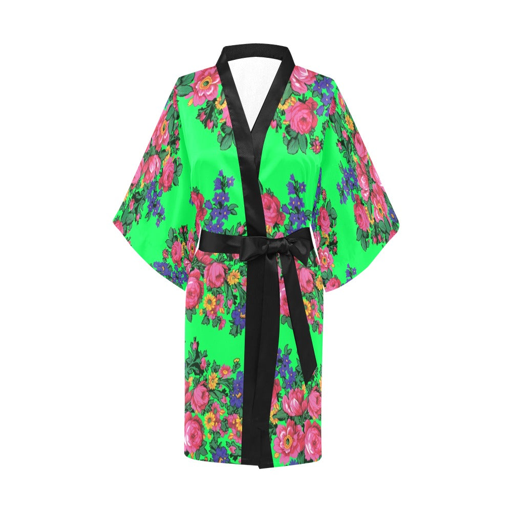 Kokum's Revenge Green Kimono Robe