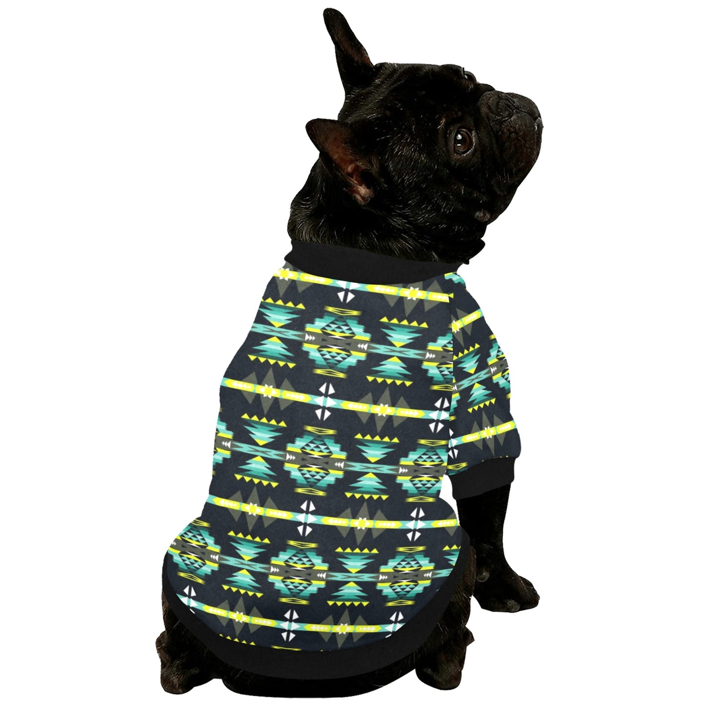 River Trail Pet Dog Round Neck Shirt