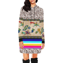 Load image into Gallery viewer, Brothers Race Hoodie Dress
