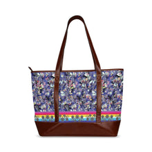 Load image into Gallery viewer, Culture in Nature Blue Tote Handbag
