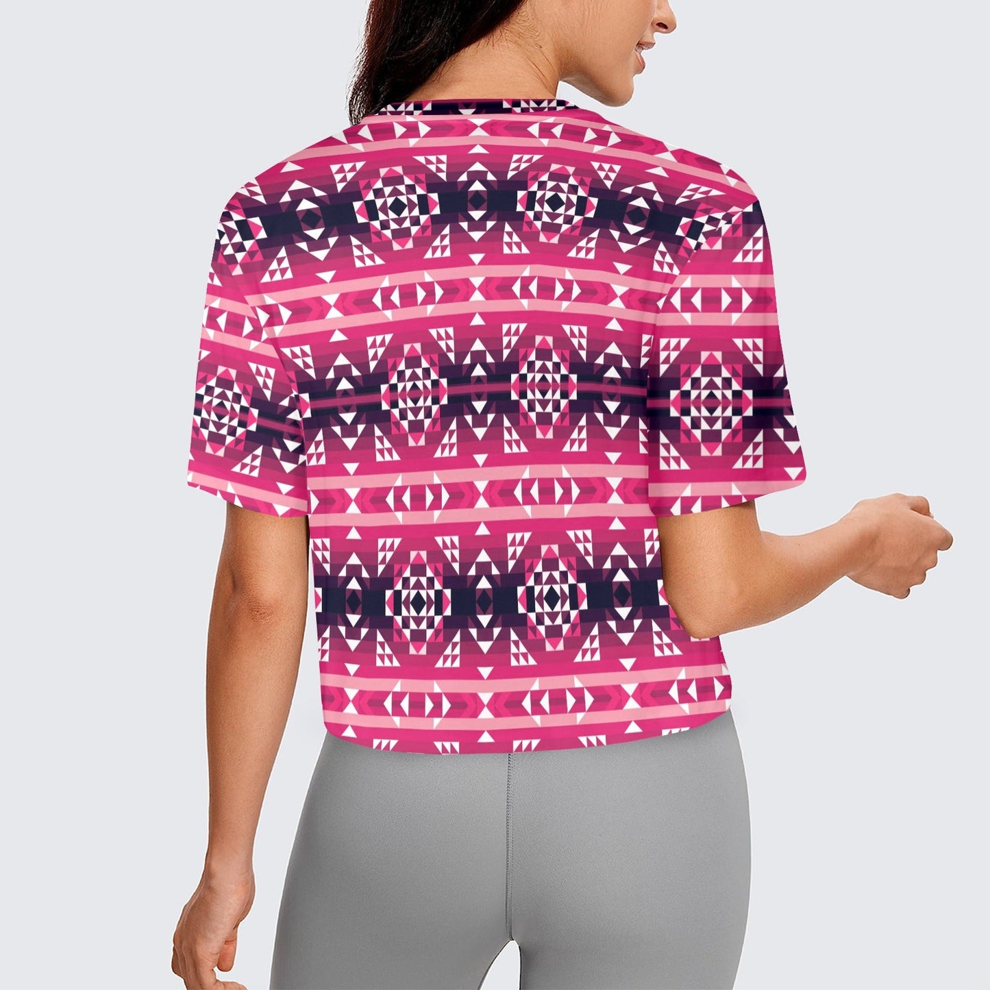 Royal Airspace Red Crop Top