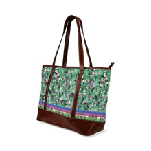 Load image into Gallery viewer, Culture in Nature Green Tote Handbag
