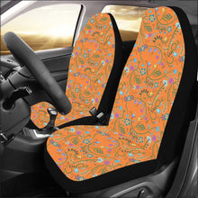 Load image into Gallery viewer, Fresh Fleur Carrot Car Seat Covers (Set of 2)
