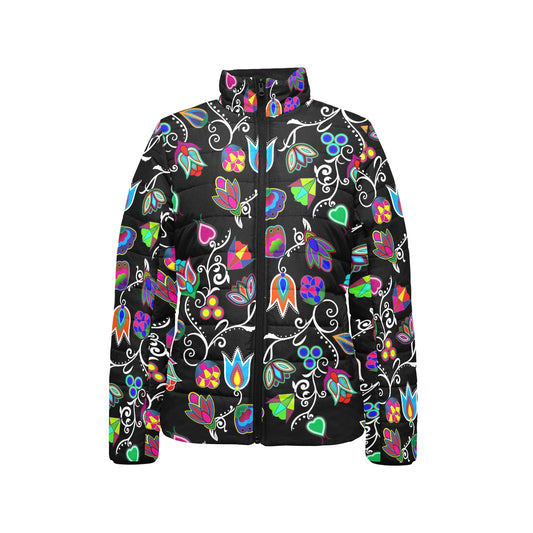 Indigenous Paisley Black Stand Collar Jacket
