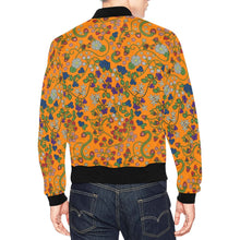 Load image into Gallery viewer, Grandmother Stories Carrot Bomber Jacket for Men
