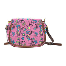 Load image into Gallery viewer, Blue Trio Bubblegum Saddle Bag
