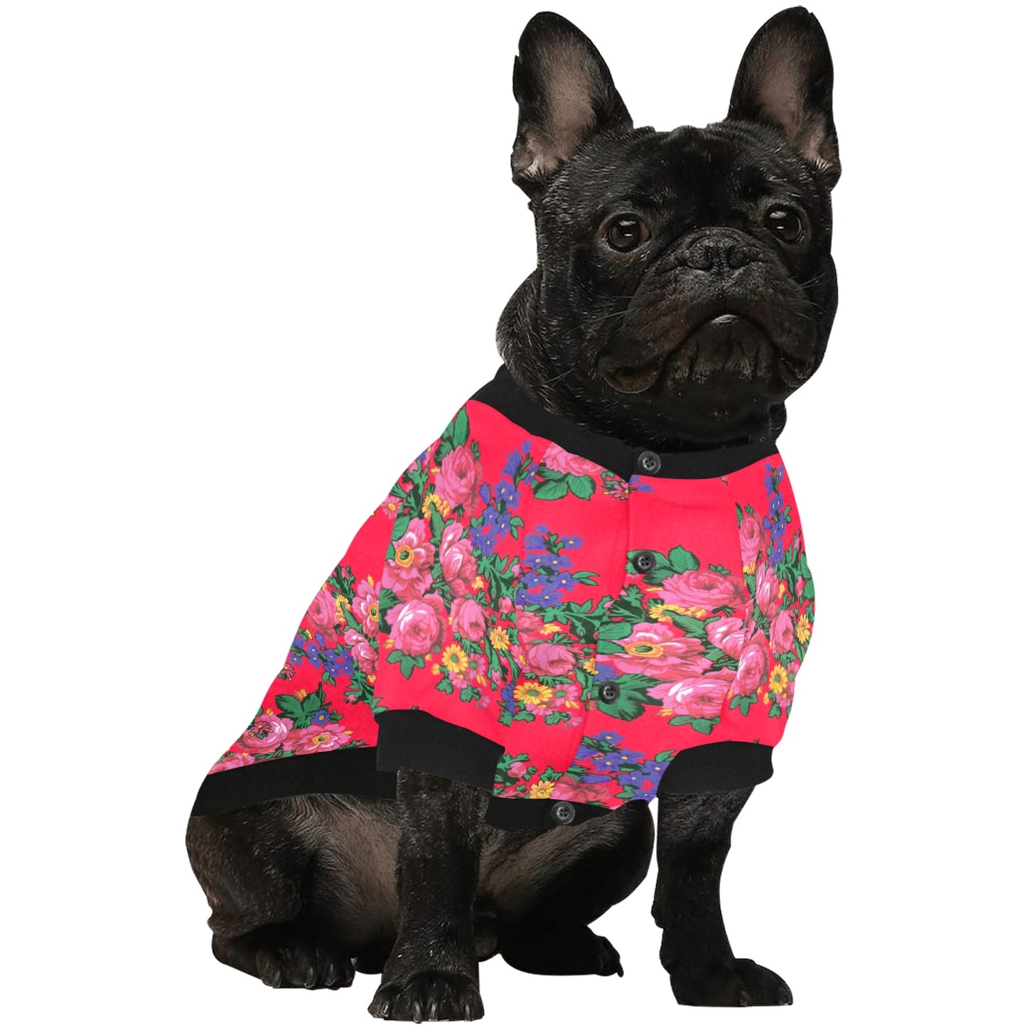 Kokum's Revenge Dahlia Pet Dog Round Neck Shirt