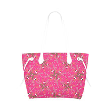 Load image into Gallery viewer, Willow Bee Bubblegum Clover Canvas Tote Bag
