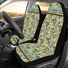 Load image into Gallery viewer, Culture in Nature Green Leaf Car Seat Covers (Set of 2)
