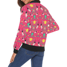 Load image into Gallery viewer, New Growth Pink Bomber Jacket for Women
