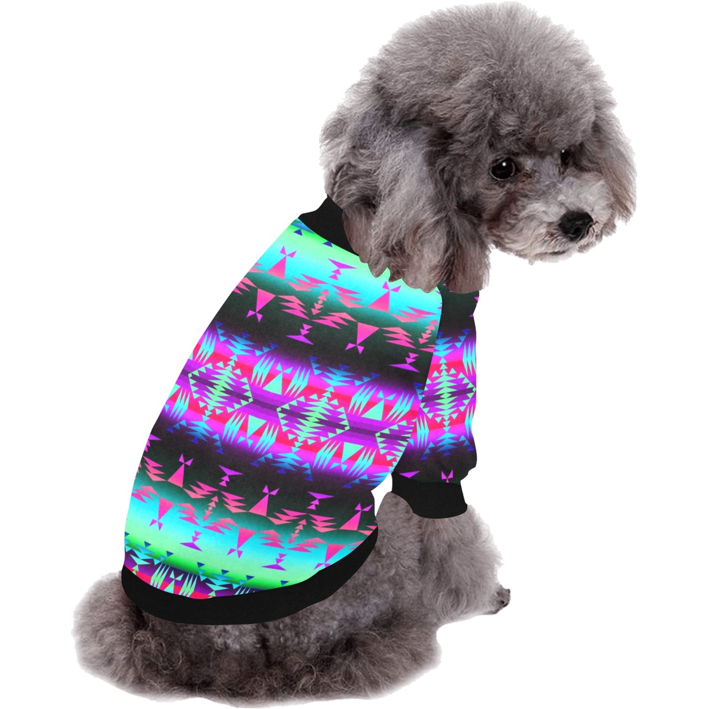 Between the Rocky Mountains Pet Dog Round Neck Shirt
