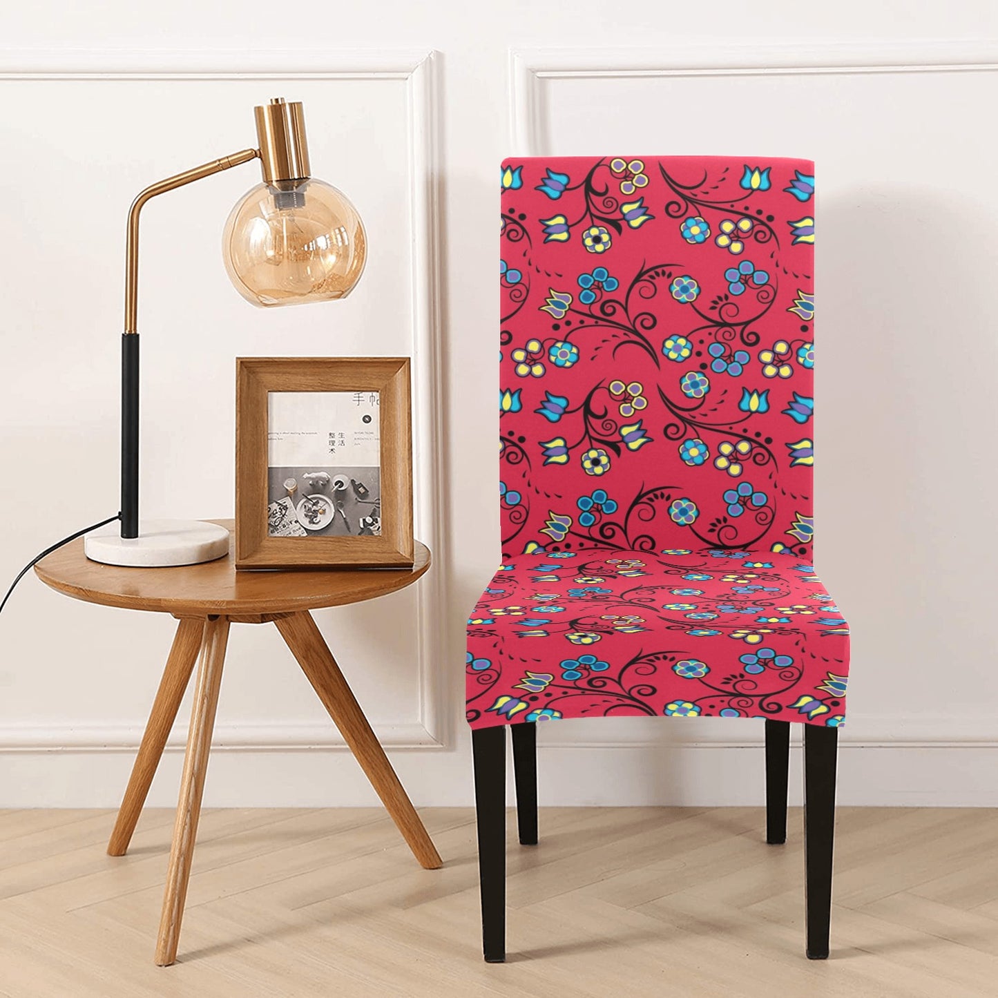 Blue Trio Cardinal Chair Cover (Pack of 4)