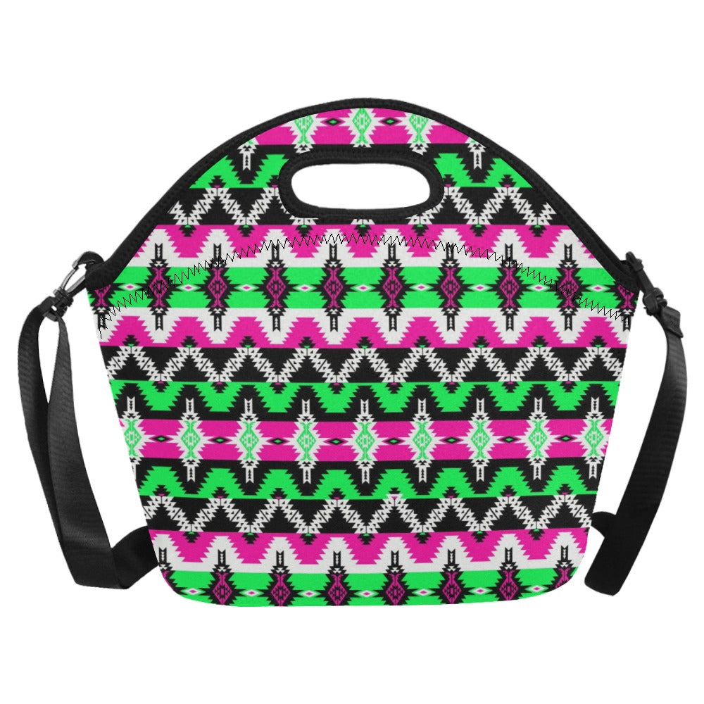 Two Spirit Ceremony Neoprene Lunch Bag/Large