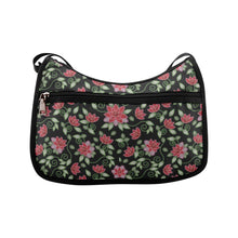 Load image into Gallery viewer, Red Beaded Rose Crossbody Bags
