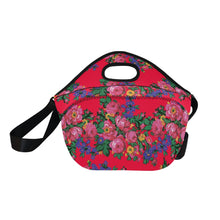 Load image into Gallery viewer, Kokum&#39;s Revenge Dahlia Neoprene Lunch Bag/Large
