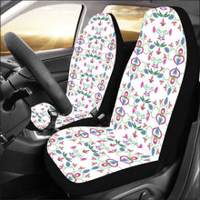 Load image into Gallery viewer, Quilled Divine White Car Seat Covers (Set of 2)
