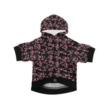 Load image into Gallery viewer, Floral Green Black Pet Dog Hoodie
