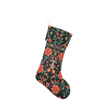 Load image into Gallery viewer, Floral Beadwork Six Bands Christmas Stocking
