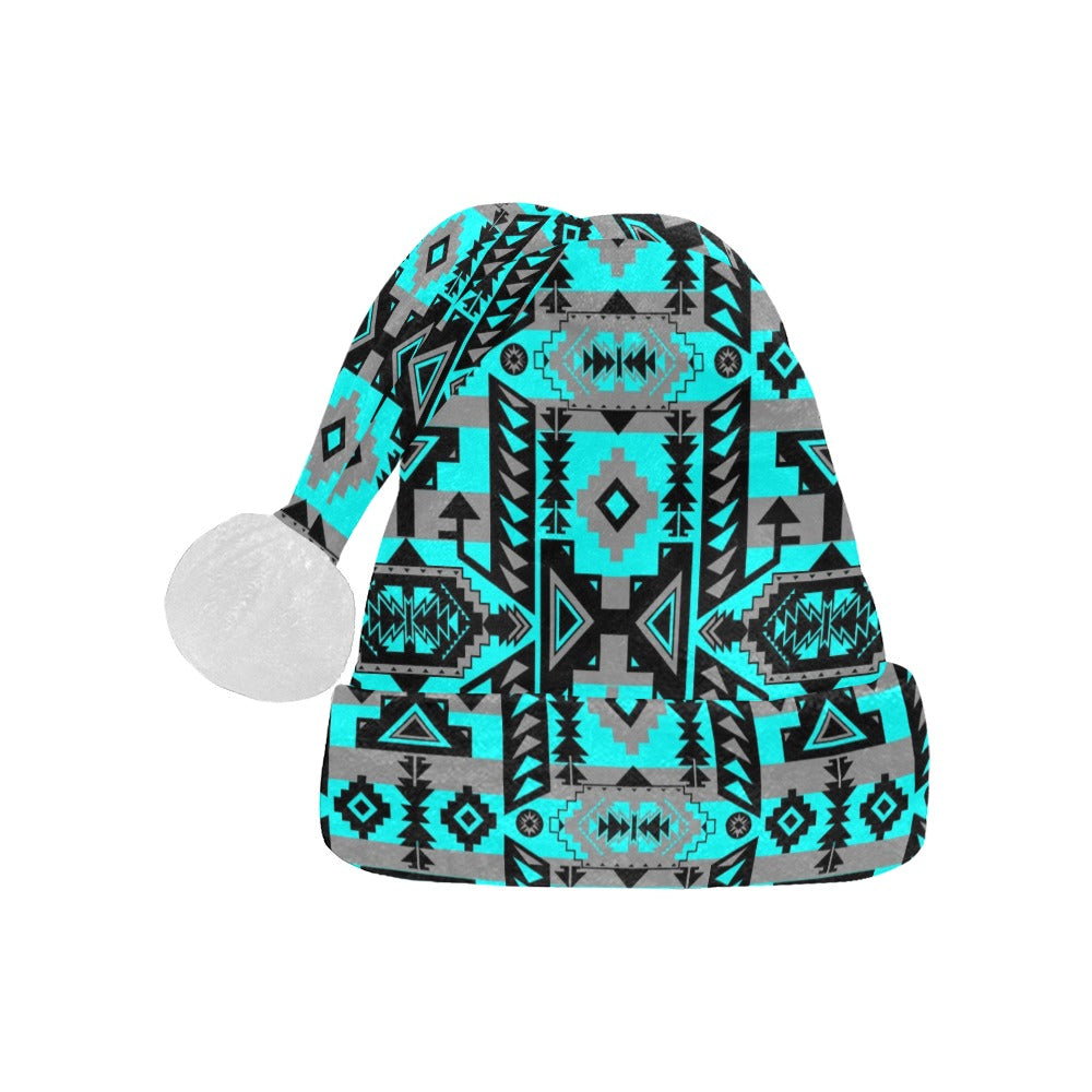 Chiefs Mountain Sky Santa Hat