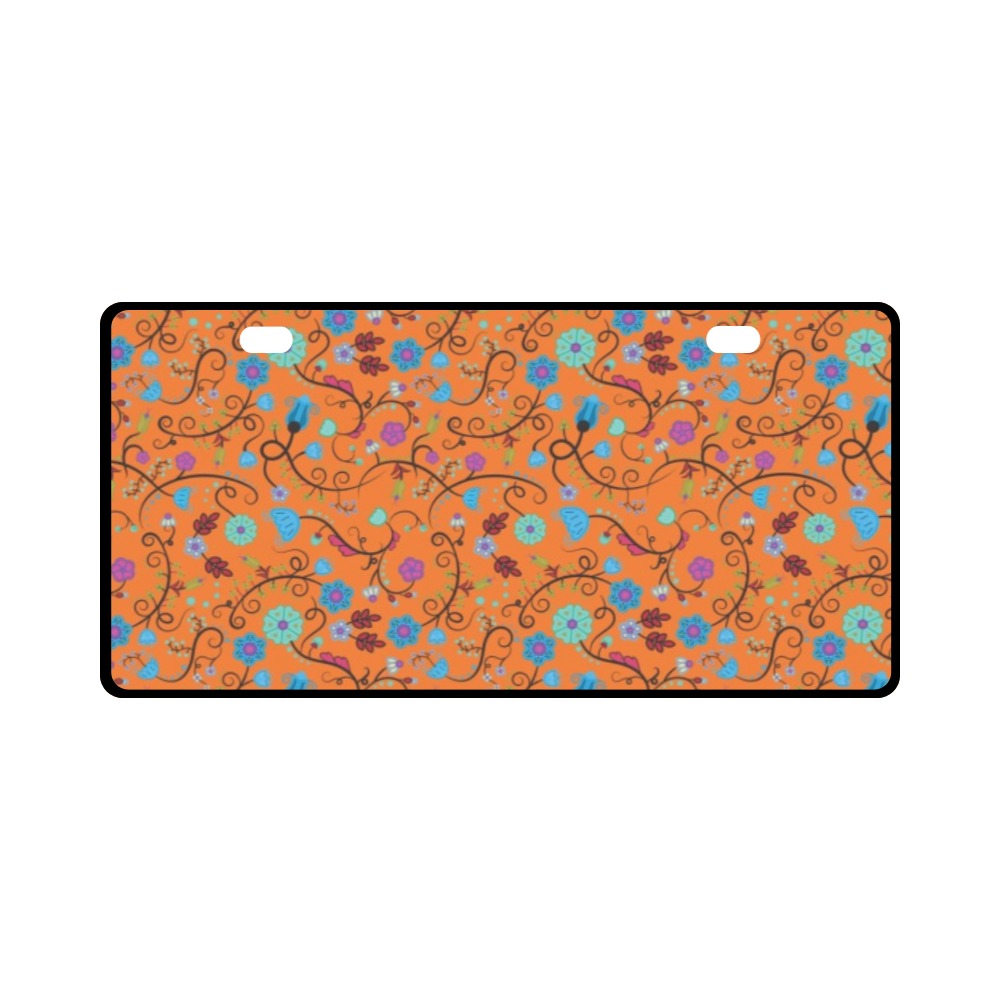 Nipin Blossom Carrot License Plate