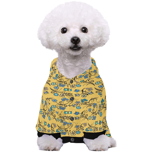 Blue Trio Tuscan Pet Dog Hoodie