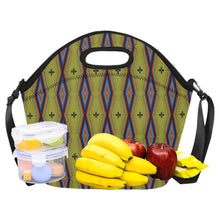 Load image into Gallery viewer, Diamond in the Bluff Yellow Neoprene Lunch Bag/Large
