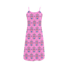 Load image into Gallery viewer, Dakota Damask Cheyenne Pink Alcestis Slip Dress
