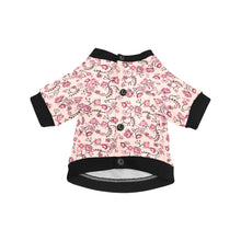 Load image into Gallery viewer, Floral Amour Pet Dog Round Neck Shirt
