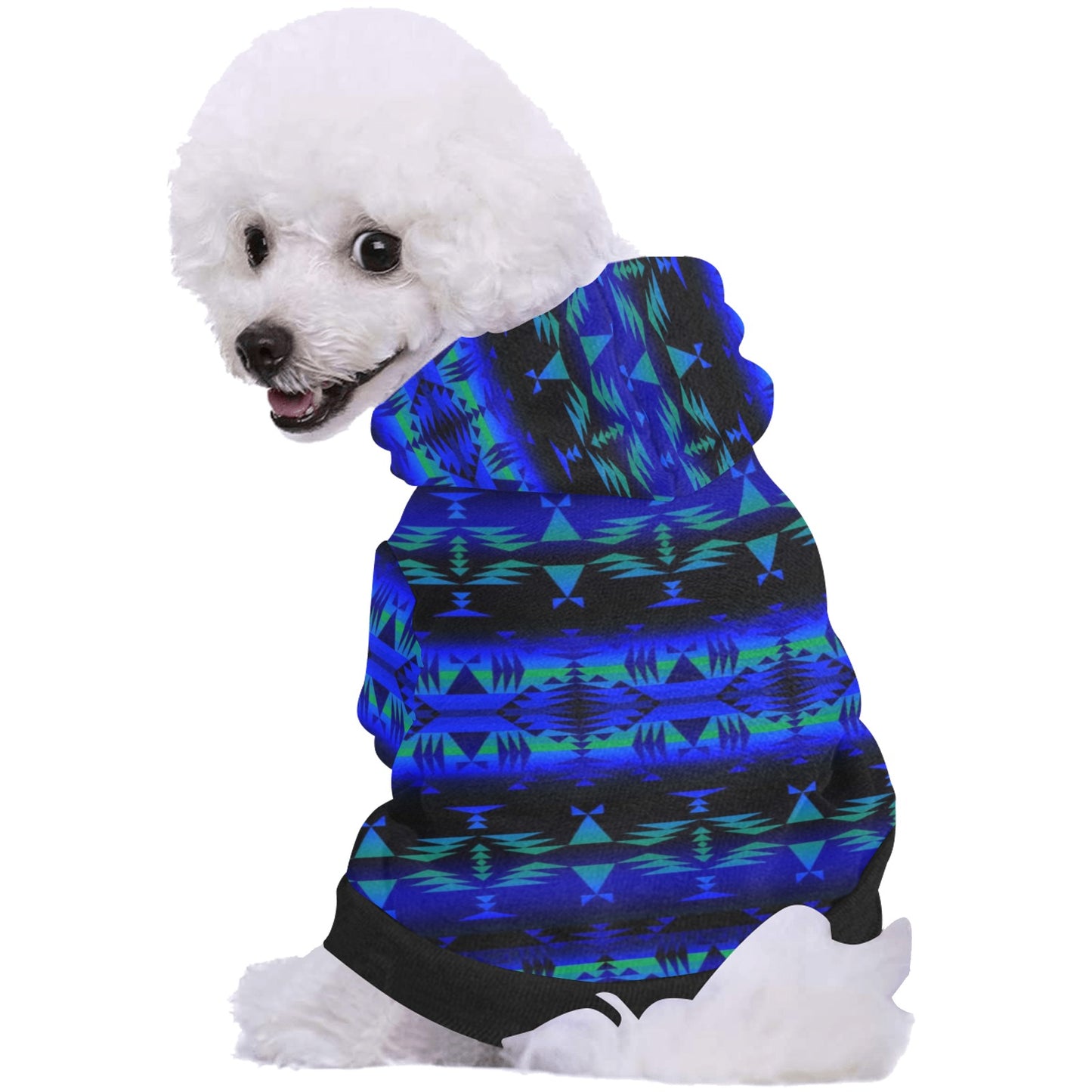 Between the Blue Ridge Mountains Pet Dog Hoodie