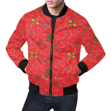 Load image into Gallery viewer, Vine Life Scarlet Bomber Jacket for Men
