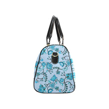 Load image into Gallery viewer, Blue Floral Amour New Waterproof Travel Bag/Small
