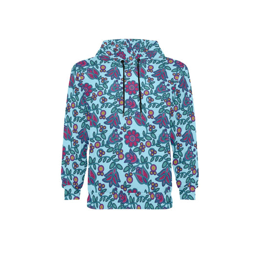 Beaded Nouveau Marine Fleece Hoodie