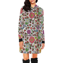 Load image into Gallery viewer, Berry Pop Br Bark Hoodie Dress
