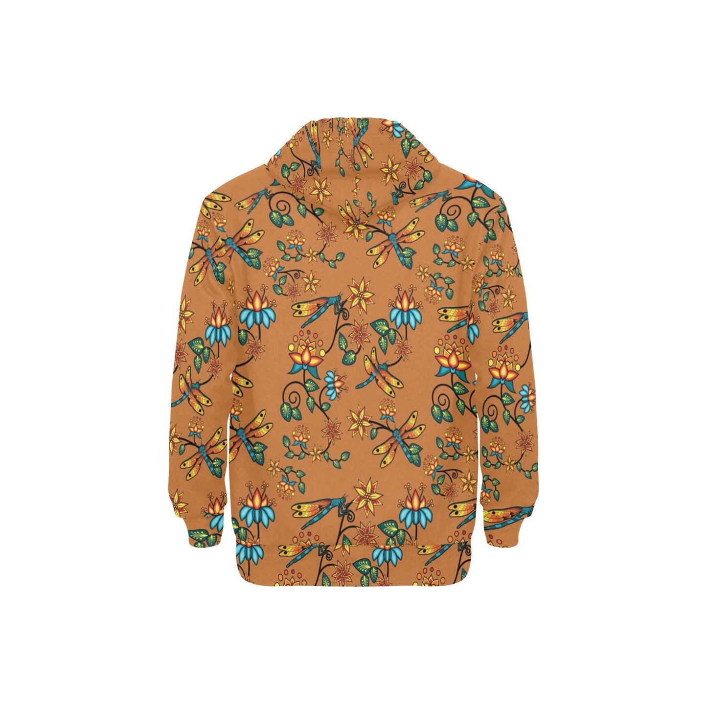 Dragon Lily Sierra Men's Long Sleeve Fleece Hoodie