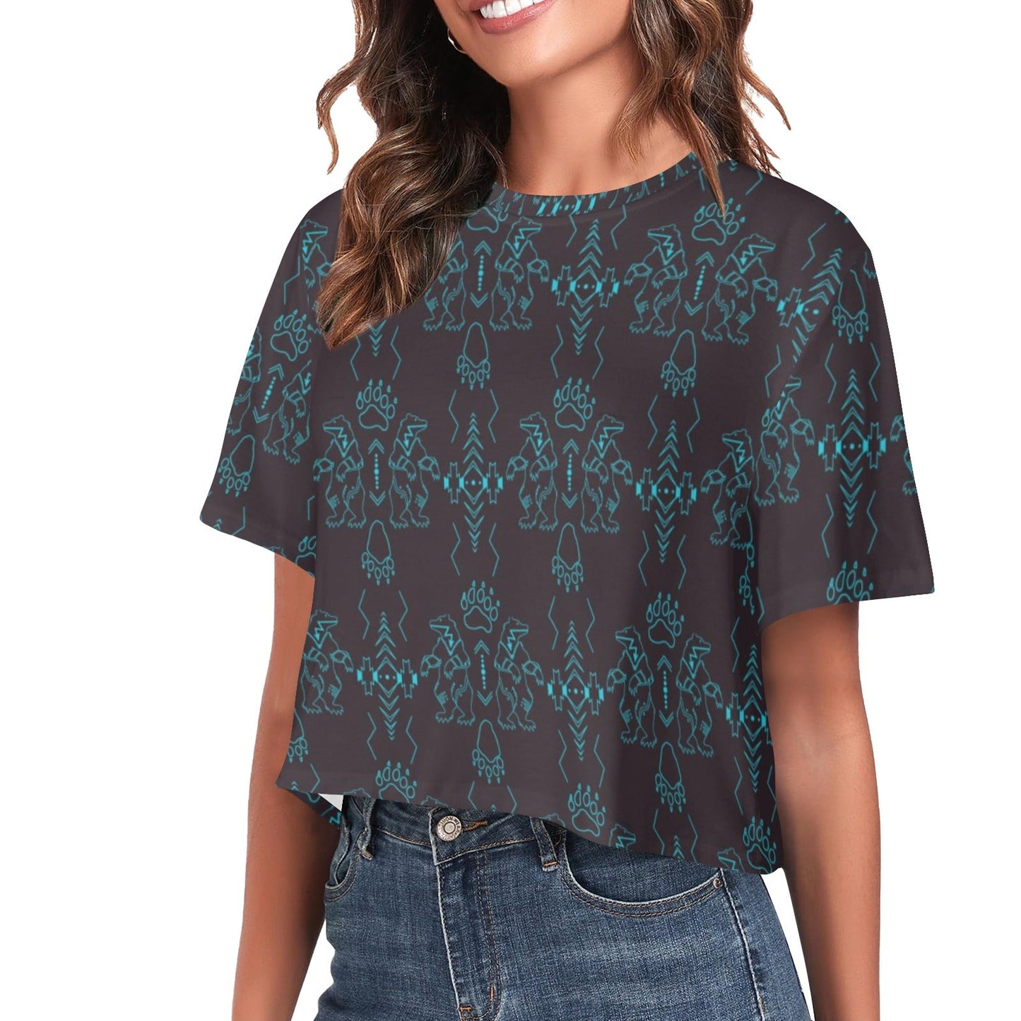 Ledger Bear Crop Top