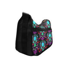 Load image into Gallery viewer, Floral Beadwork Four Clans Winter Crossbody Bags
