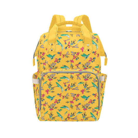 Swift Pastel Yellow Multi-Function Diaper Backpack/Diaper Bag