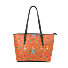 Load image into Gallery viewer, First Bloom Carrots Leather Tote Bag
