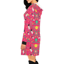 Load image into Gallery viewer, New Growth Pink Hoodie Dress
