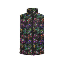 Load image into Gallery viewer, Neon Floral Buffalos Men&#39;s Padded Vest Jacket
