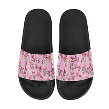 Load image into Gallery viewer, Strawberry Floral Women&#39;s Slide Sandals
