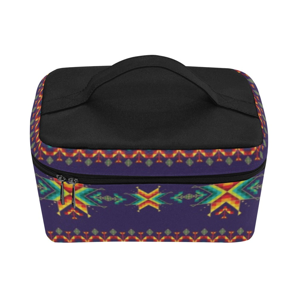 Dreams of Ancestors Indigo Cosmetic Bag