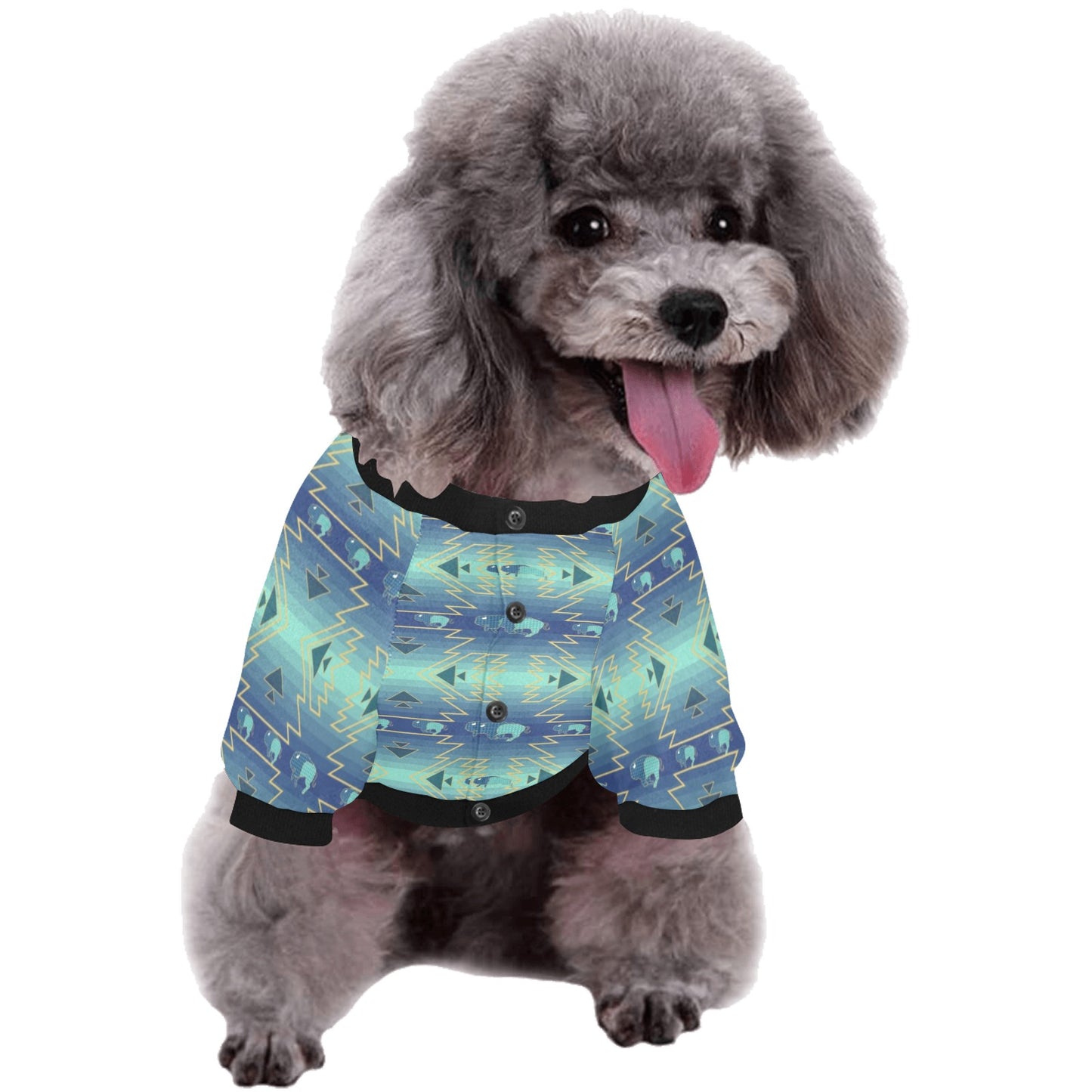 Buffalo Run Pet Dog Round Neck Shirt