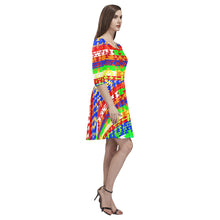 Load image into Gallery viewer, Grand Entry Traditional Tethys Half-Sleeve Skater Dress
