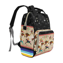 Load image into Gallery viewer, Ledger Hunt Midnight Multi-Function Diaper Backpack/Diaper Bag
