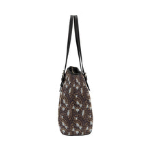 Load image into Gallery viewer, Hawk Feathers Leather Tote Bag
