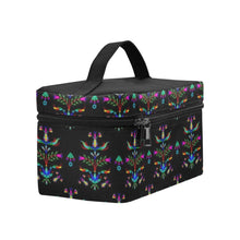 Load image into Gallery viewer, Dakota Damask Black Cosmetic Bag/Large
