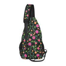 Load image into Gallery viewer, Floral Bearpaw Pink and Yellow Chest Bag
