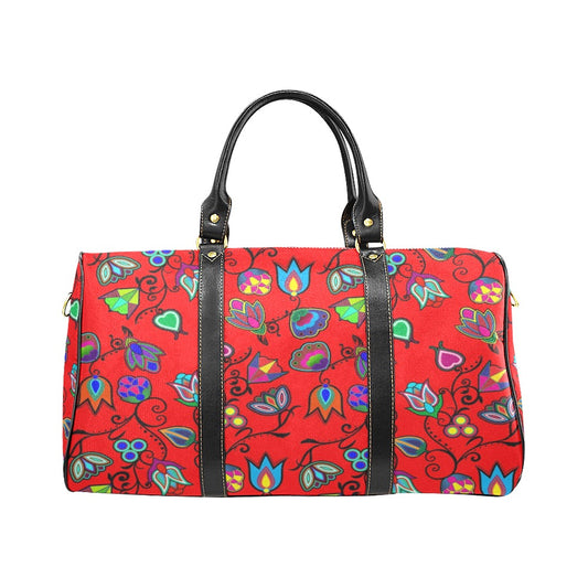 Indigenous Paisley Dahlia New Waterproof Travel Bag/Small