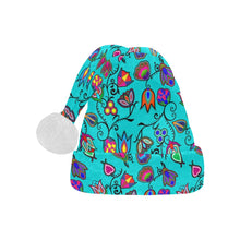 Load image into Gallery viewer, Indigenous Paisley Sky Santa Hat
